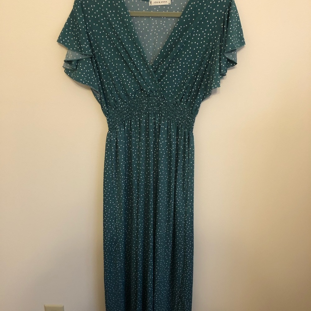 Green Polka Dot Dress